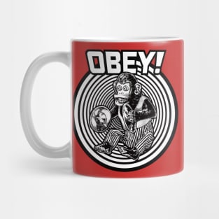 OBEY MONKEY! Mug